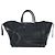 Céline Borsa a mano CELINE Luggage Phantom in pelle nera e oro Auth fm5451M Nero D'oro - vista 2