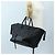 Céline Borsa a mano CELINE Luggage Phantom in pelle nera e oro Auth fm5451M Nero D'oro - vista 26