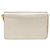 Miu Miu Sac à épaule portefeuille à chaîne en cuir doré Auth ka6046V - vue 2