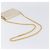 Miu Miu Sac à épaule portefeuille à chaîne en cuir doré Auth ka6046V - vue 6
