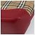 BURBERRY Nova Check Handtasche Canvas Beige Red Auth 199497A Rot - Ansicht 15