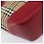 BURBERRY Nova Check Handtasche Canvas Beige Red Auth 199497A Rot - Ansicht 16