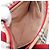 BURBERRY Nova Check Handtasche Canvas Beige Red Auth 199497A Rot - Ansicht 22