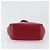 BURBERRY Nova Check Handtasche Canvas Beige Red Auth 199497A Rot - Ansicht 5