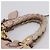 Bolsa Miu Miu Matelassé em couro 2way Rosa Ouro Auth 199464A Dourado - vista 8
