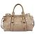 Borsa a mano Miu Miu Vitello Lux Leather 2way Beige Gold Auth 201979A D'oro - vista 13
