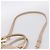Borsa a mano Miu Miu Vitello Lux Leather 2way Beige Gold Auth 201979A D'oro - vista 14