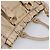 Borsa a mano Miu Miu Vitello Lux Leather 2way Beige Gold Auth 201979A D'oro - vista 6