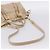 Borsa a mano Miu Miu Vitello Lux Leather 2way Beige Gold Auth 201979A D'oro - vista 9