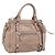 Miu Miu Handtasche Vitellolux 2way Pink Silver Auth 202001A Silber