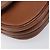 Borsa a tracolla Burberrys in pelle marrone e oro autentica hk4047 D'oro - vista 14