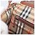 Borsa a tracolla Burberrys in pelle marrone e oro autentica hk4047 D'oro - vista 20