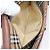 Borsa a tracolla Burberrys in pelle marrone e oro autentica hk4047 D'oro - vista 21