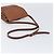 Borsa a tracolla Burberrys in pelle marrone e oro autentica hk4047 D'oro - vista 7