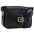 Céline CELINE Schultertasche aus Leder Schwarz Gold Auth mr2877 Golden
