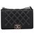Borsa a catena CHANEL Boy Chanel Matelasse in pelle di vitello nera argento CC Auth 199543M Nero - vista 13