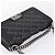 Borsa a catena CHANEL Boy Chanel Matelasse in pelle di vitello nera argento CC Auth 199543M Nero - vista 6