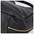 Bolsa de mão PRADA Vitterodino em couro preto e dourado Auth 200844V - vista 16