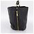 Bolsa de mão PRADA Vitterodino em couro preto e dourado Auth 200844V - vista 3