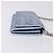 Sac à épaule portefeuille Miu Miu Matelassé en cuir bleu clair argenté Auth 200112M - vue 3