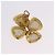 Boucles d'oreilles perles CHANEL Métal Doré CC Auth 197929 - vue 10