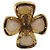Boucles d'oreilles perles CHANEL Métal Doré CC Auth 197929 - vue 4