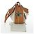 Bolsa de mão LOEWE Hammock Small Canvas Leather 2way Beige Silver Auth 198601M Prata Bege - vista 12