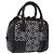 Borsa a mano LOEWE Anagram Amazona 16 Canvas 2way Nero Tono Oro Auth 199041SAM