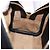 Borsa a mano LOEWE Anagram Amazona 16 Canvas 2way Nero Tono Oro Auth 199041SAM - vista 24