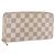 LOUIS VUITTON Damier Azur Zippy Wallet Portafoglio Lungo N60019 LV Auth 200103