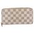 LOUIS VUITTON Damier Azur Zippy Wallet Portafoglio Lungo N60019 LV Auth 200103 - vista 13