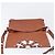 Céline CELINE Shoulder Bag Leather Brown Silver Auth 196983 Silvery - view 19