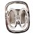 Salvatore Ferragamo Vala Schalring Metall Silber Auth BA15346V - Ansicht 3