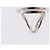 Salvatore Ferragamo Vala Schalring Metall Silber Auth BA15346V - Ansicht 6