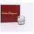 Salvatore Ferragamo Vala Schalring Metall Silber Auth BA15346V - Ansicht 8