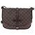 LOUIS VUITTON Damier Ebene Saumur 30 Shoulder Bag SPO N48081 LV Auth 196874 - vista 2