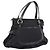 Borsa Tote FENDI Zucca Canvas Black Gold Tone 8BR628 Auth 199495A Nero