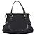 Borsa Tote FENDI Zucca Canvas Black Gold Tone 8BR628 Auth 199495A Nero - vista 2