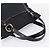 Borsa Tote FENDI Zucca Canvas Black Gold Tone 8BR628 Auth 199495A Nero - vista 7