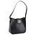 Céline Bolsa de Ombro CELINE Horse Carriage em Couro Preto e Prata Auth 201919A