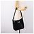 Céline Bolsa de Ombro CELINE Horse Carriage em Couro Preto e Prata Auth 201919A - vista 22