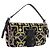 FENDI Mamma Baguette Schultertasche aus Canvas und Perlen, multicolor silber, Auth yk20784SAM Mehrfarben