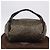 Bottega Veneta Borsa a tracolla BOTTEGAVENETA Satin Brown Gold Tone Auth SW2678V - vista 12