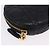 Borsa a tracolla Christian Dior Canage in pelle nera e oro Auth 202146V Nero D'oro - vista 10