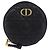 Borsa a tracolla Christian Dior Canage in pelle nera e oro Auth 202146V Nero D'oro - vista 2
