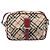 Borsa a tracolla BURBERRY Nova Check Blue Label Canvas Beige Silver Auth hk4046 Argento - vista 13