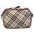 Borsa a tracolla BURBERRY Nova Check Blue Label Canvas Beige Silver Auth hk4046 Argento - vista 2