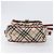 Borsa a tracolla BURBERRY Nova Check Blue Label Canvas Beige Silver Auth hk4046 Argento - vista 5
