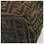 FENDI Zucca Canvas Tote Bag Nylon Braun Schwarz Auth 199977 - Ansicht 9