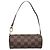 LOUIS VUITTON Damier Ebene Papillon Pouch LV Auth 202021A - vista 2